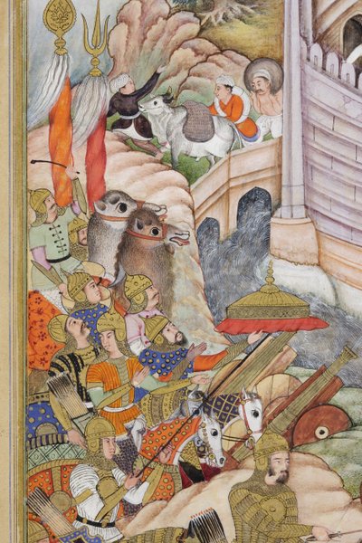 Detail van Babur